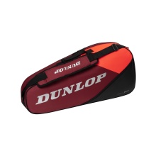 Dunlop Tennis-Racketbag Srixon CX Performance Thermo (Schlägertasche, 1 Hauptfach) 2024 rot 3er